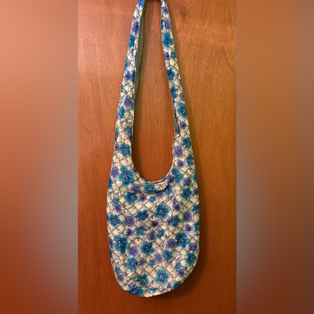 Gorgeous Blue and Purple Women's Purse/Bag